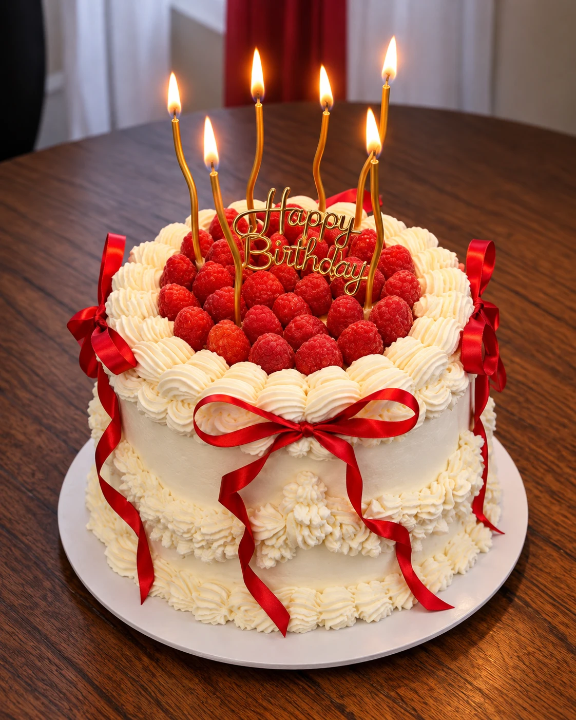 A raspberry celebration — Lovella cake